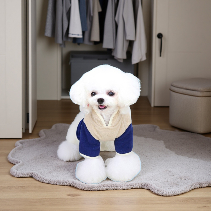 Bluza cocolino DOG-23bleumarin [4]