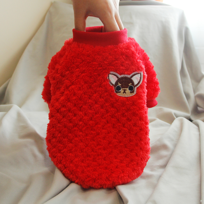 Bluza cocolino DOG-04rosu [2]