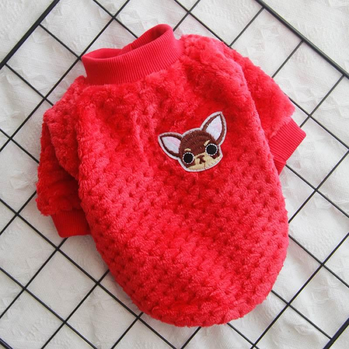 Bluza cocolino DOG-04rosu [3]