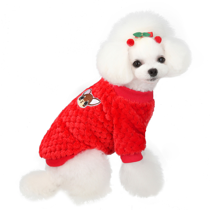 Bluza cocolino DOG-04rosu [6]