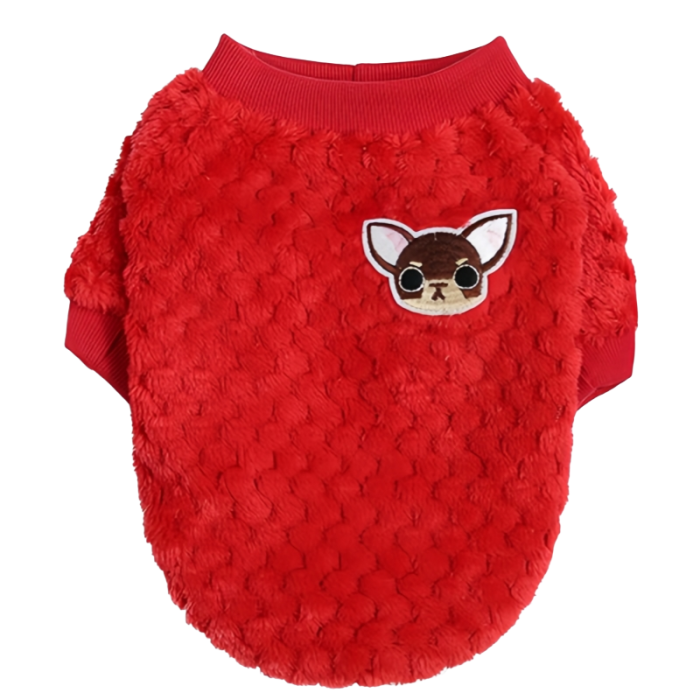 Bluza cocolino DOG-04rosu [5]