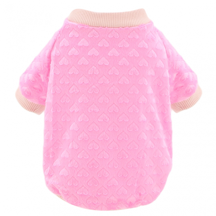 Bluza pufoasa cu inimioare MDL-21 [2]