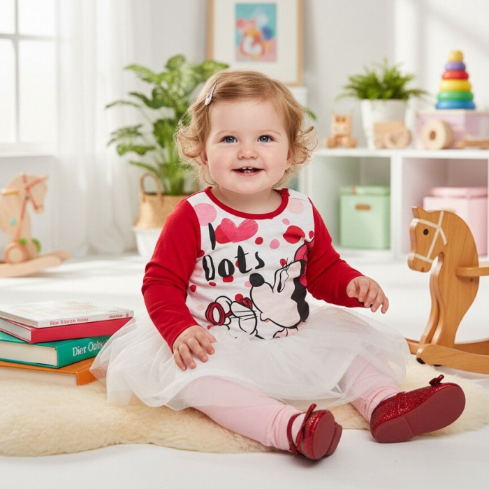 Bluză cu Minnie RH0091rosu [4]