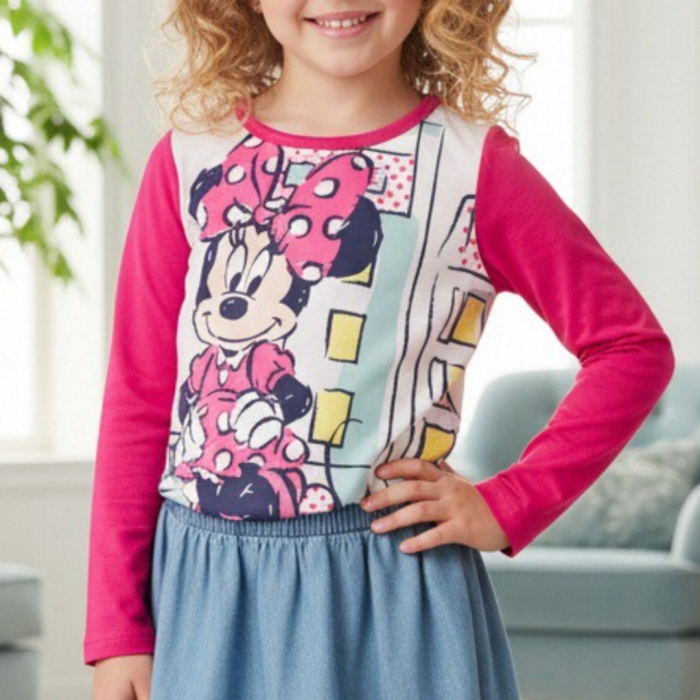 Bluză cu Minnie RH0090fucsia [2]