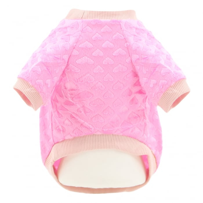 Bluza pufoasa cu inimioare MDL-21 [4]