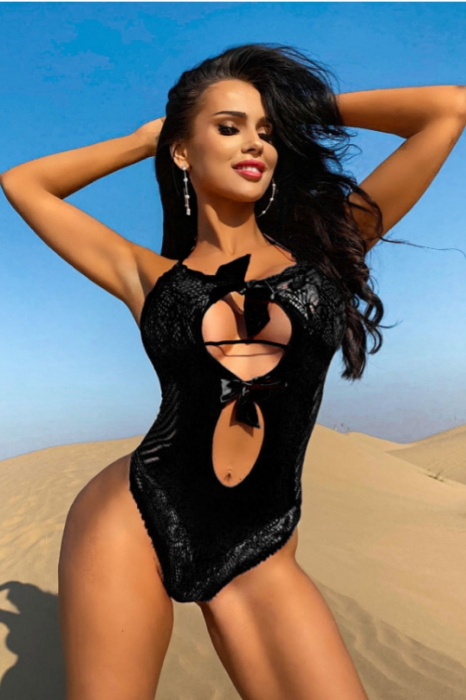 Body sexy din plasa YD-306negru [2]
