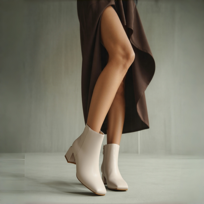 Botine imblanite X21-726bej [8]