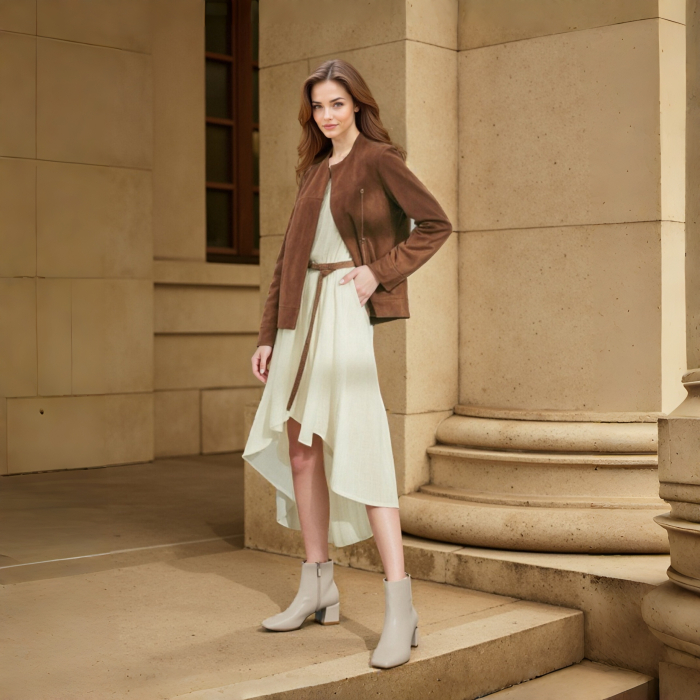 Botine imblanite X21-726bej [5]