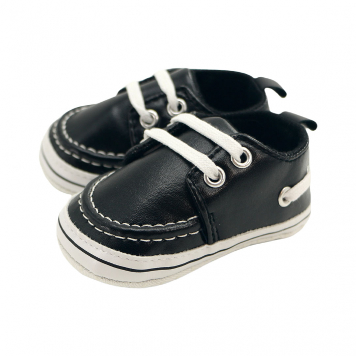 Botosei casual pentru primii pasi 43064-H44negru [5]