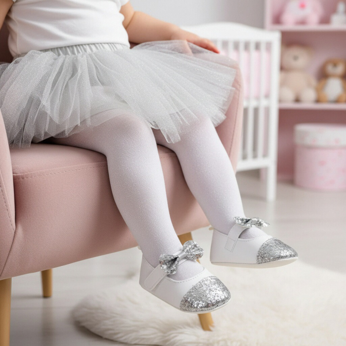 Botosei casual pentru primii pasi 43064-N23alb [2]