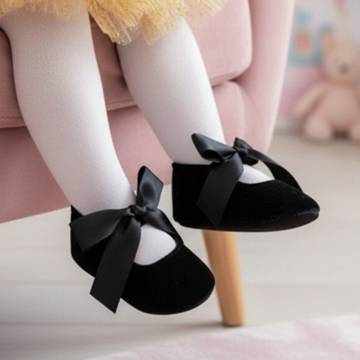 Botosei cu funda pentru primii pasi 43064-H08negru [1]