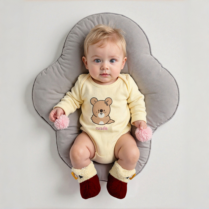 Botosei pufosi de interior 31152-20rosu [2]