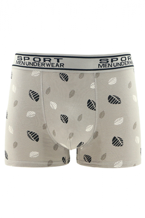 Boxeri barbati din bumbac ADU-X5234gri deschis [1]