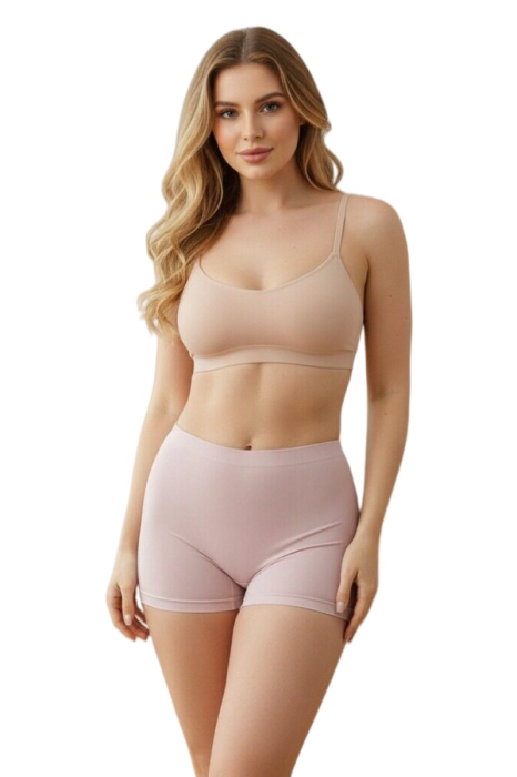 Boxeri lycra TANG-A4258roz inchis [3]