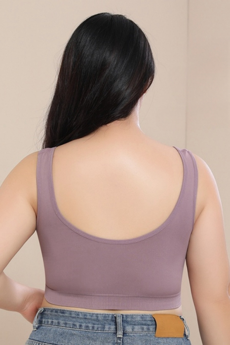 Bustiera sport cu acoperire completa XXP-8866mov [2]
