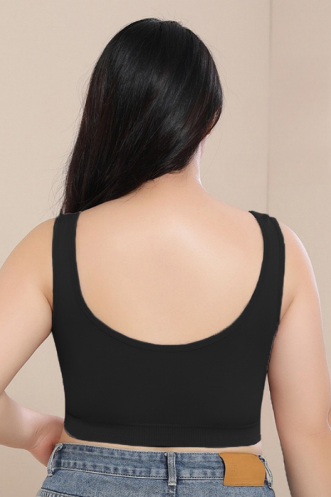 Bustiera sport cu acoperire completa XXP-8866negru [2]