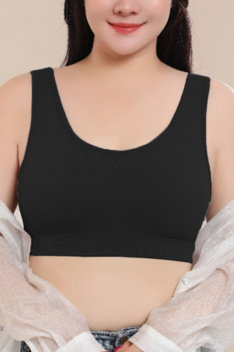 Bustiera sport cu acoperire completa XXP-8866negru [5]