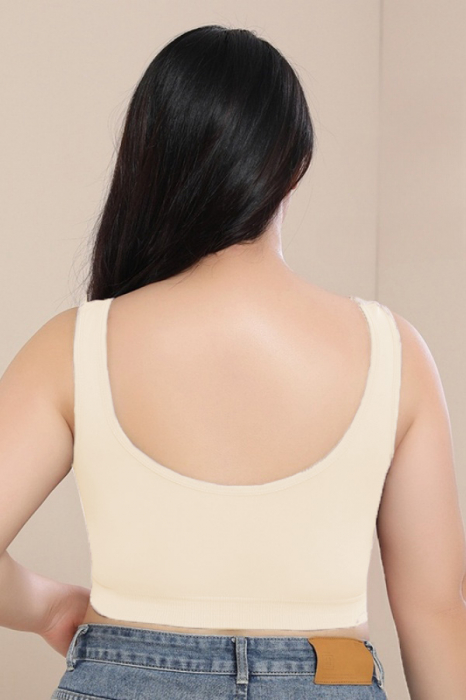 Bustiera sport cu acoperire completa XXP-8866crem [2]