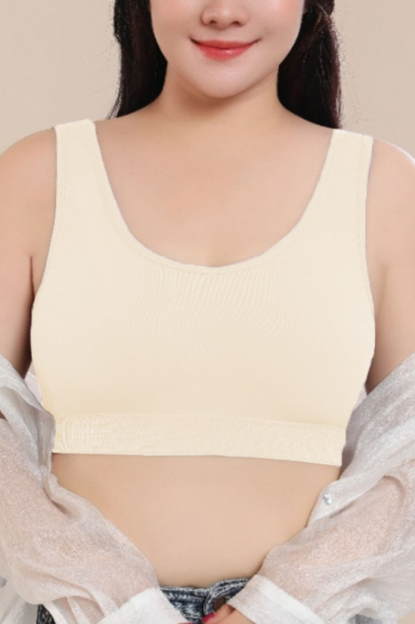 Bustiera sport cu acoperire completa XXP-8866crem [5]