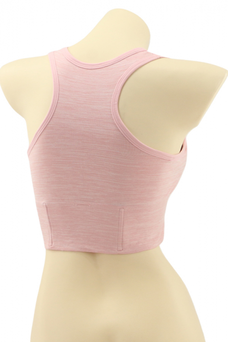 Bustiera sport din material elastic MG-4782roz [2]