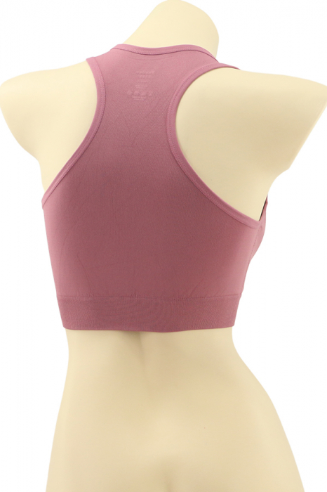 Bustiera sport cu fermoar in fata MG-SSW0189roz [2]
