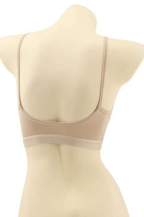 Bustiera sport cu spatele gol MG-6001maro deschis [2]