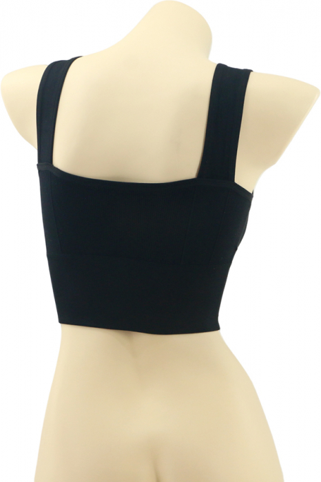 Bustiera sport din material elastic MG-H866negru [2]