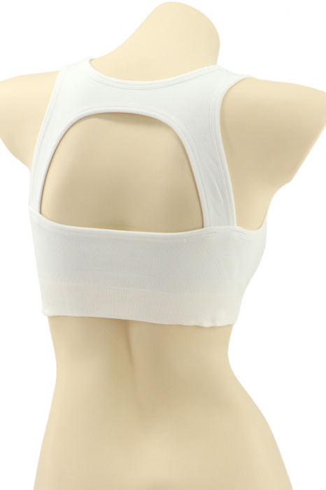 Bustiera sport din material elastic MG-YP017alb [2]