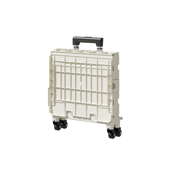 Carucior de cumparaturi pliabil cu 4 roti rotative si maner telescopic SHYE-7090-B [7]