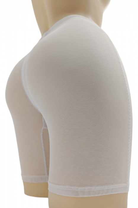 Chilot modelator cu talie foarte inalta si prelungire pe picior 3705alb [2]