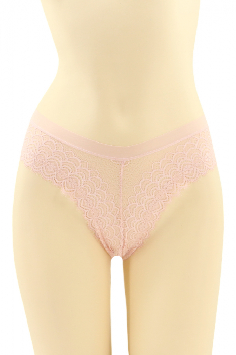 Chiloti brazilieni cu dantela brodata si funda CT-Q8150roz [1]