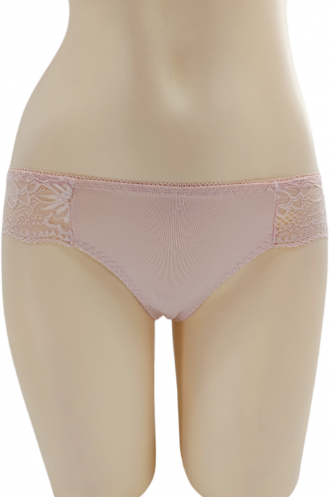 Chiloti brazilieni cu dantela C21029roz [1]