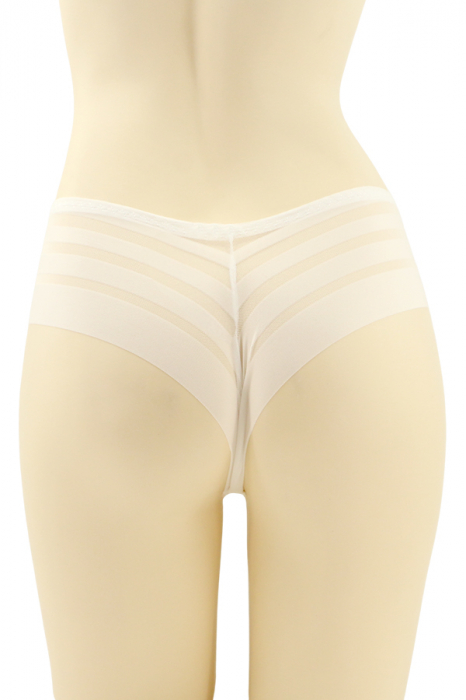 Chiloti brazilieni cu segmente transparente CT-Q8200alb [2]