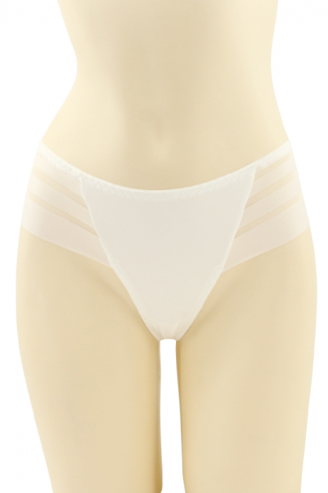 Chiloti brazilieni cu segmente transparente CT-Q8200alb [1]