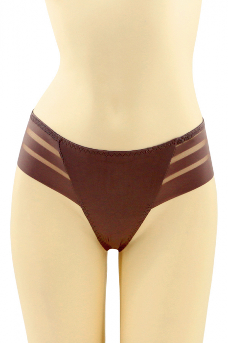 Chiloti brazilieni cu segmente transparente CT-Q8200visiniu [1]