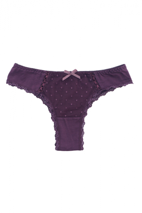 Chiloti brazilieni din bumbac 85-310mov [1]