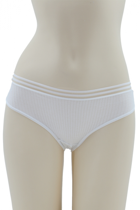 Chiloti clasici din material elastic WNS-T15alb [1]