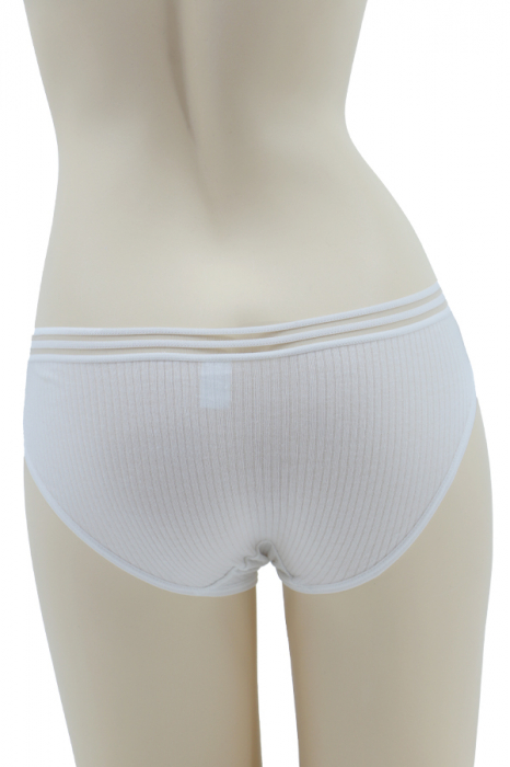 Chiloti clasici din material elastic WNS-T15alb [2]