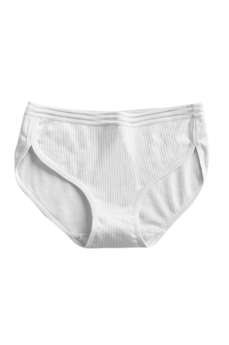 Chiloti clasici din material elastic WNS-T15alb [3]