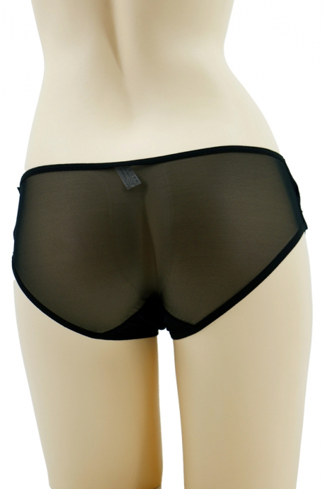 Chiloti sexy transparenti cu dantela si decupaje MFF670 [2]