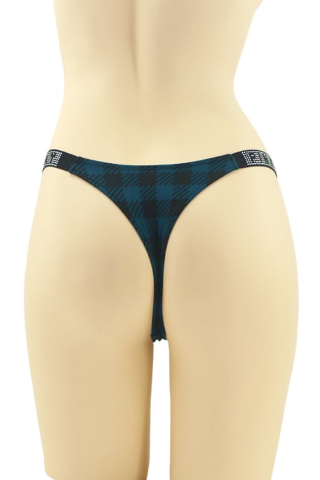 Chiloti tanga cu aplicatii decorative MG-P3350turcoaz [2]