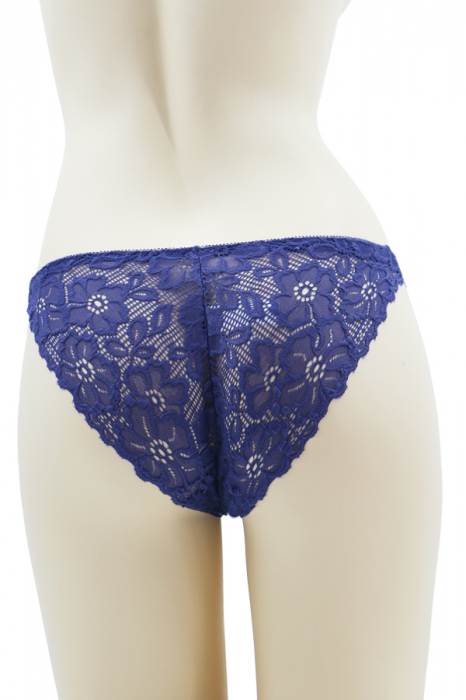 Chiloti brazilieni din dantela 1301navy [2]