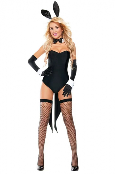 Ciorapi sexy din plasa, lungi peste genunchi ZS-W044 [4]