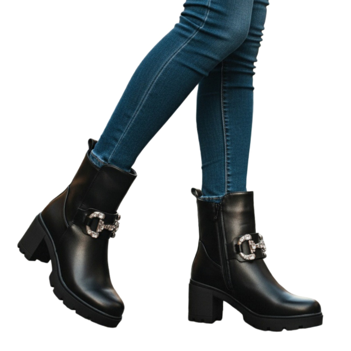 Ghete imblanite A10378negru [1]