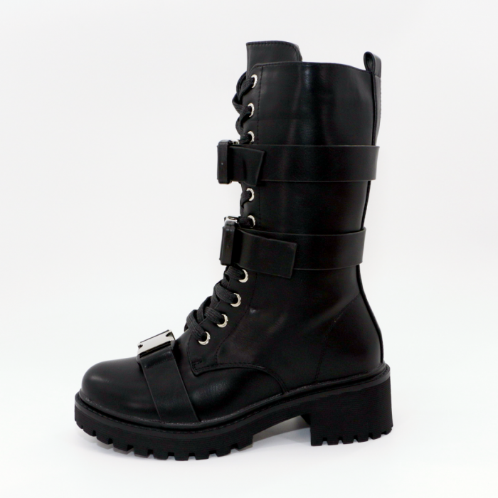 Cizme imblanite B21-91negru [2]