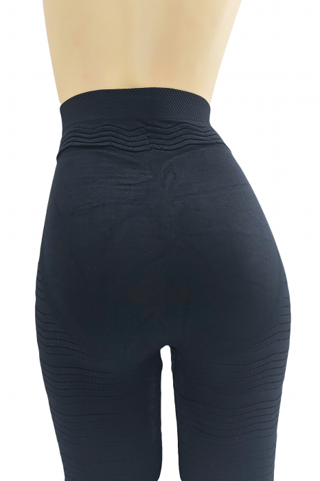 Colanti scurti modelatori cu efect push-up 580negru [4]