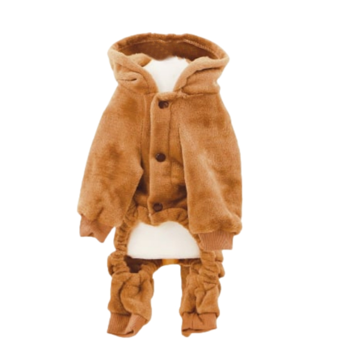 Costumas de dinozaur cu gluga XINA2104caramiziu [5]