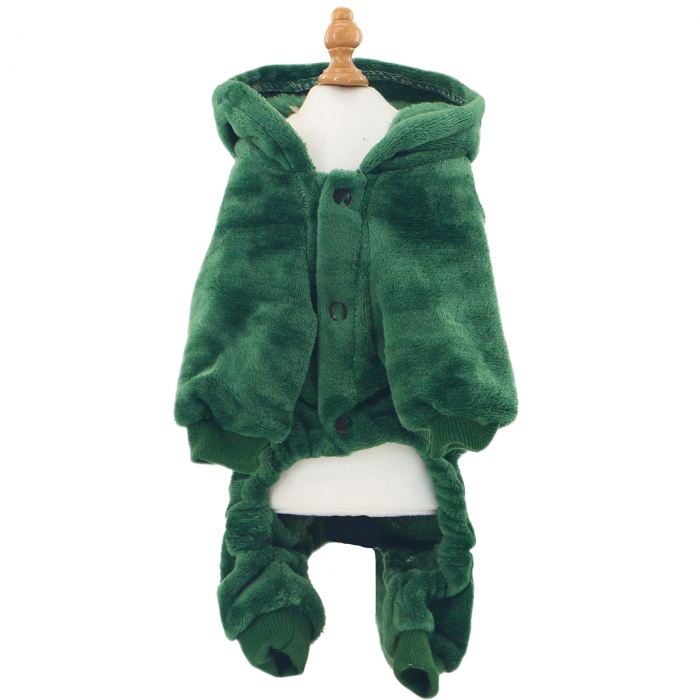 Costumas de dinozaur cu gluga XINA2104verde [2]