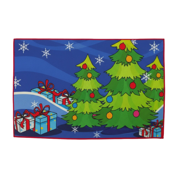 Covoras decorativ pentru intrare, model Craciun 6220-2520 [2]