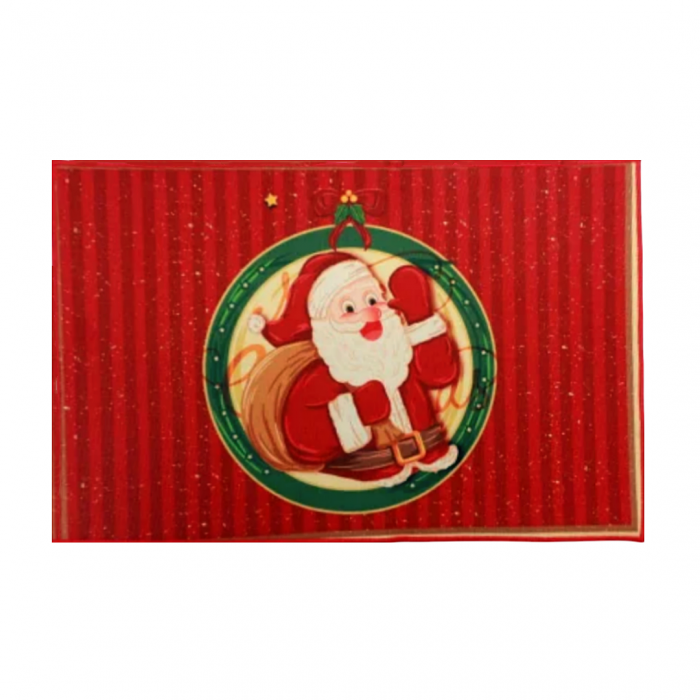Covoras decorativ pentru intrare, model Craciun 6220-3 [1]